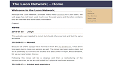 Desktop Screenshot of luon.net